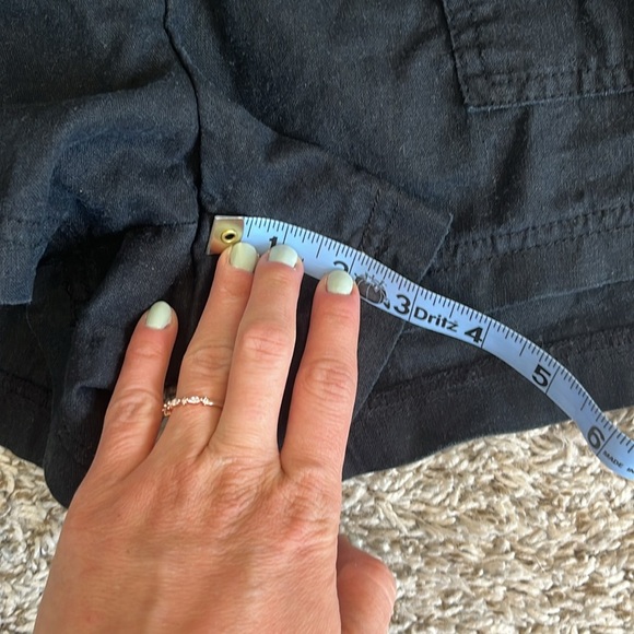 Isabel Maternity by Ingrid and Isabel Shorts Linen Black size Medium - Picture 8 of 10
